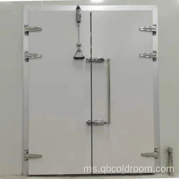 Bilik Penyimpanan Dingin Dua Harga Pintu Bergantung Terbuka